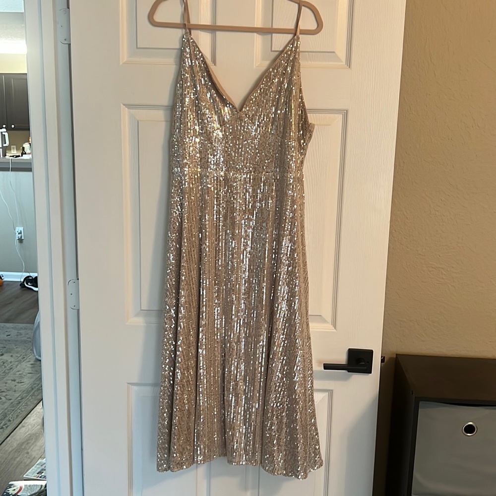 Sequin Formal dress mid length